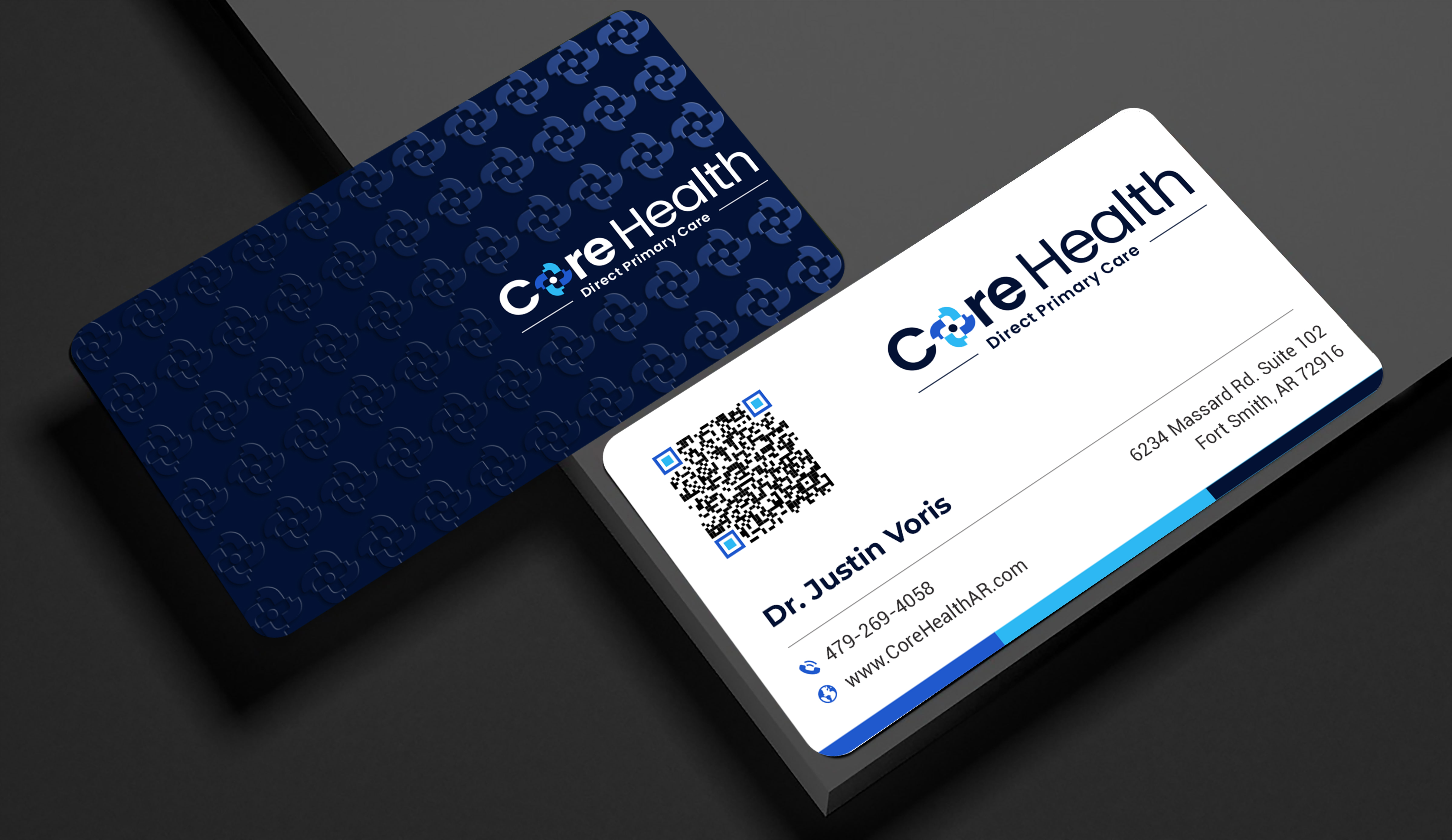 Business Card Design by designer1975 for Core Health, PLLC | Design #36188448
