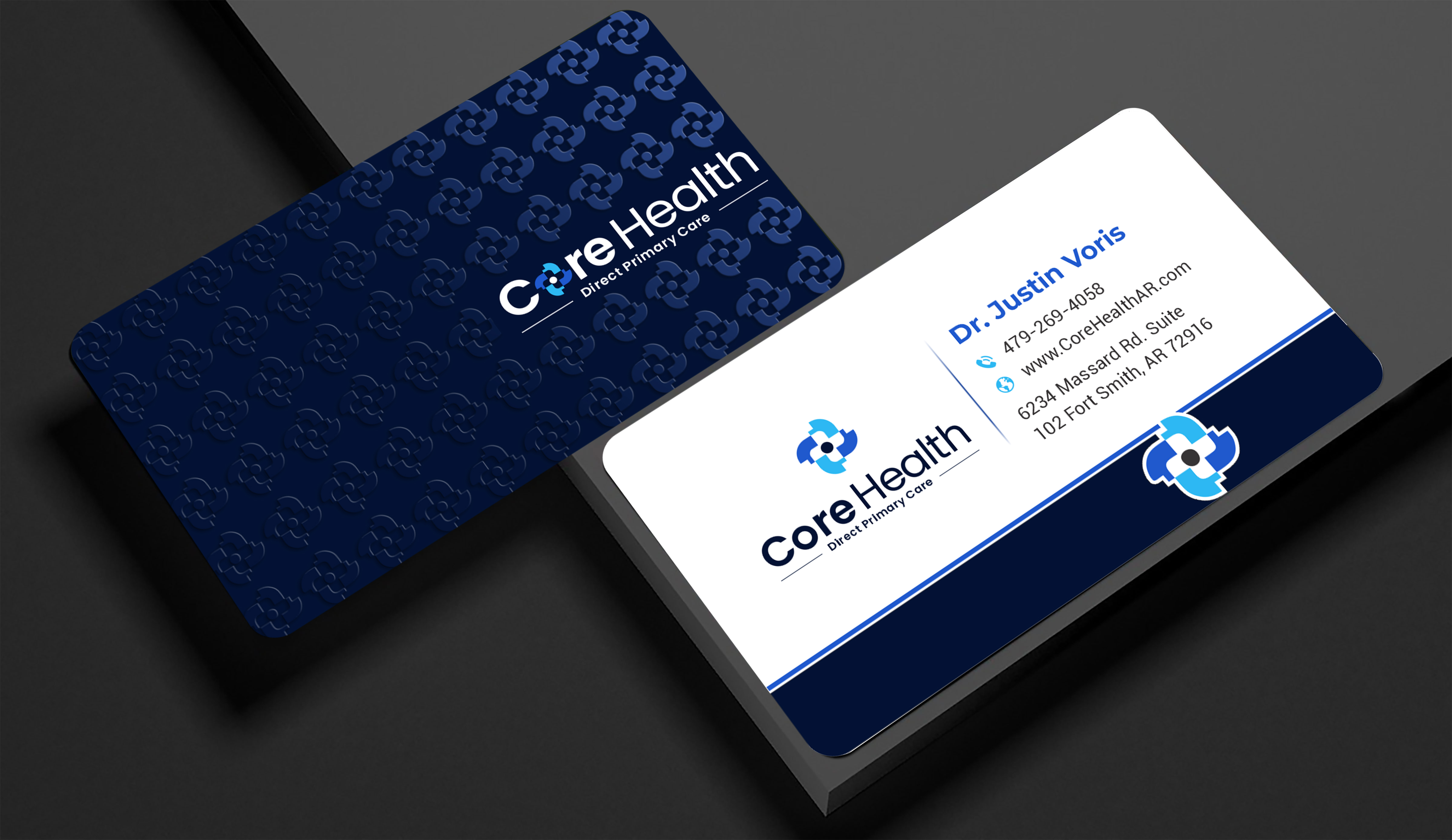 Business Card Design by designer1975 for Core Health, PLLC | Design #36188499