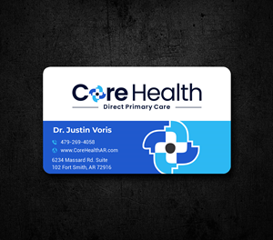 Design de Carte de Visite par designer1975 pour Core Health, PLLC | Design : #36188561