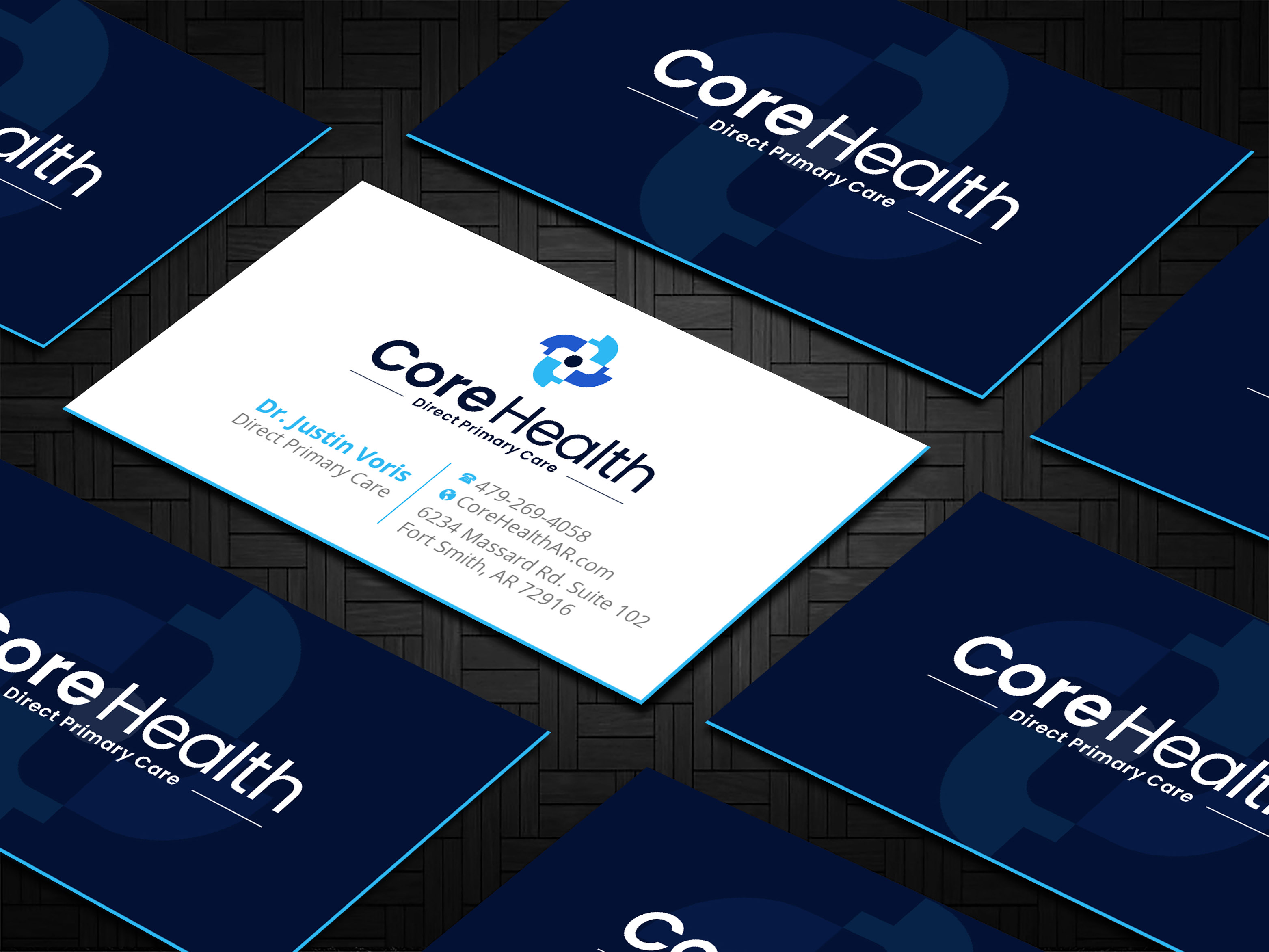 Design de Carte de Visite par LAXMI DESIGNHUB pour Core Health, PLLC | Design #36193257