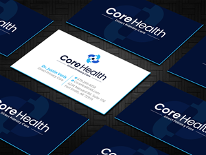 Design de Carte de Visite par LAXMI DESIGNHUB pour Core Health, PLLC | Design : #36193257