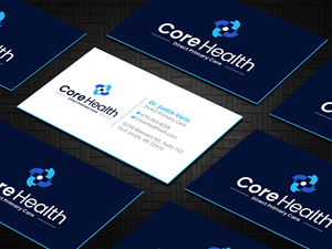 Design de Carte de Visite par LAXMI DESIGNHUB pour Core Health, PLLC | Design : #36193258