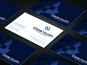 Design de Carte de Visite par LAXMI DESIGNHUB pour Core Health, PLLC | Design : #36193262