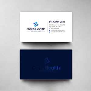 Design de Carte de Visite par chandrayaan.creative pour Core Health, PLLC | Design : #36193056