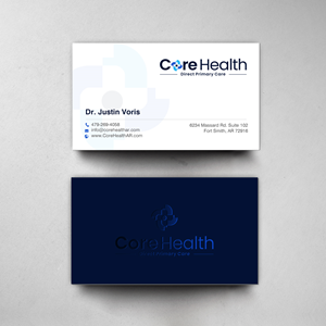 Design de Carte de Visite par chandrayaan.creative pour Core Health, PLLC | Design : #36193057