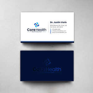 Design de Carte de Visite par chandrayaan.creative pour Core Health, PLLC | Design : #36193058