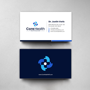 Design de Carte de Visite par chandrayaan.creative pour Core Health, PLLC | Design : #36193059