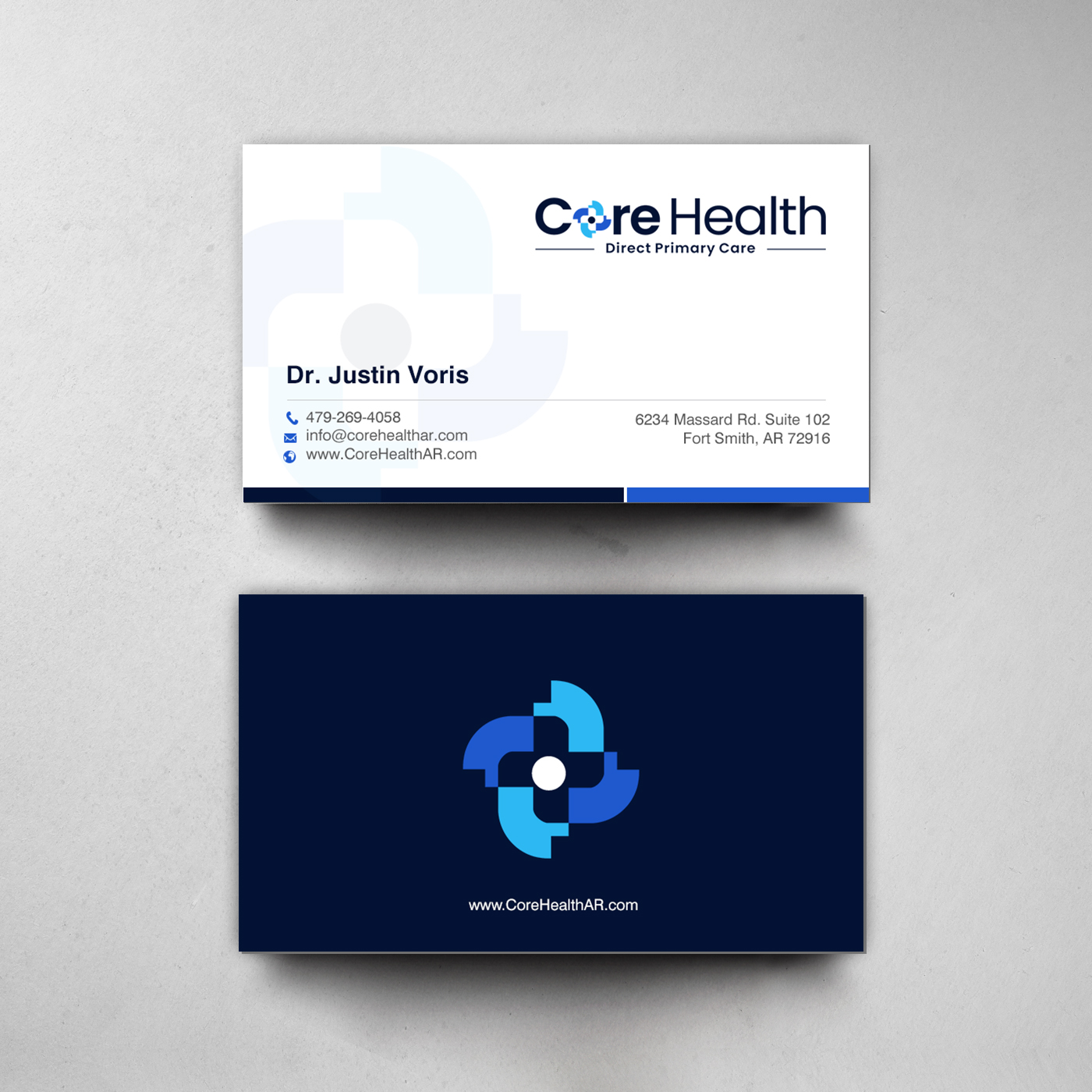 Design de Carte de Visite par chandrayaan.creative pour Core Health, PLLC | Design #36193062
