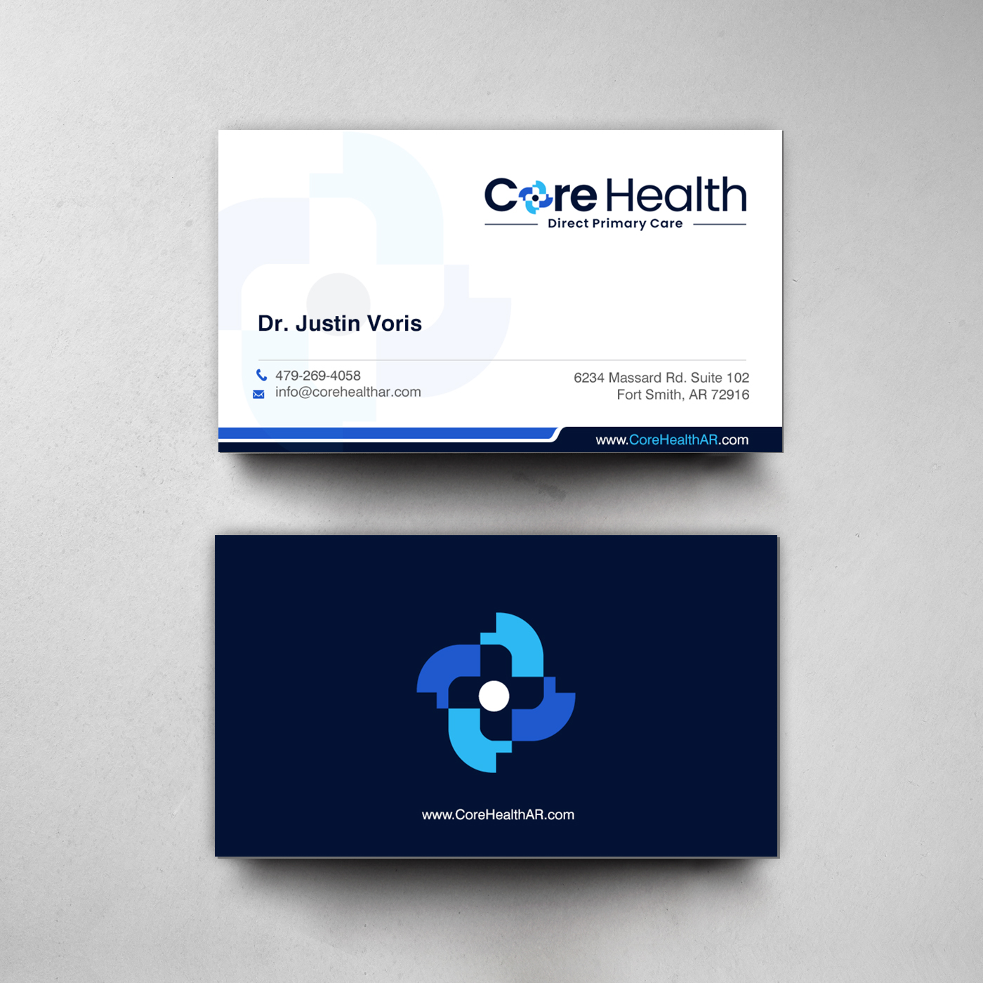 Design de Carte de Visite par chandrayaan.creative pour Core Health, PLLC | Design #36193063