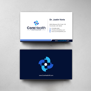 Design de Carte de Visite par chandrayaan.creative pour Core Health, PLLC | Design : #36193064
