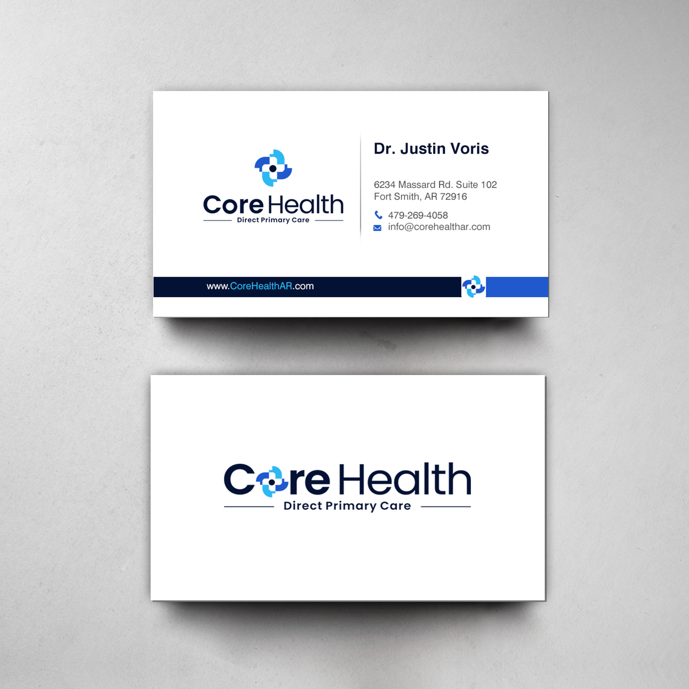 Design de Carte de Visite par chandrayaan.creative pour Core Health, PLLC | Design #36193065