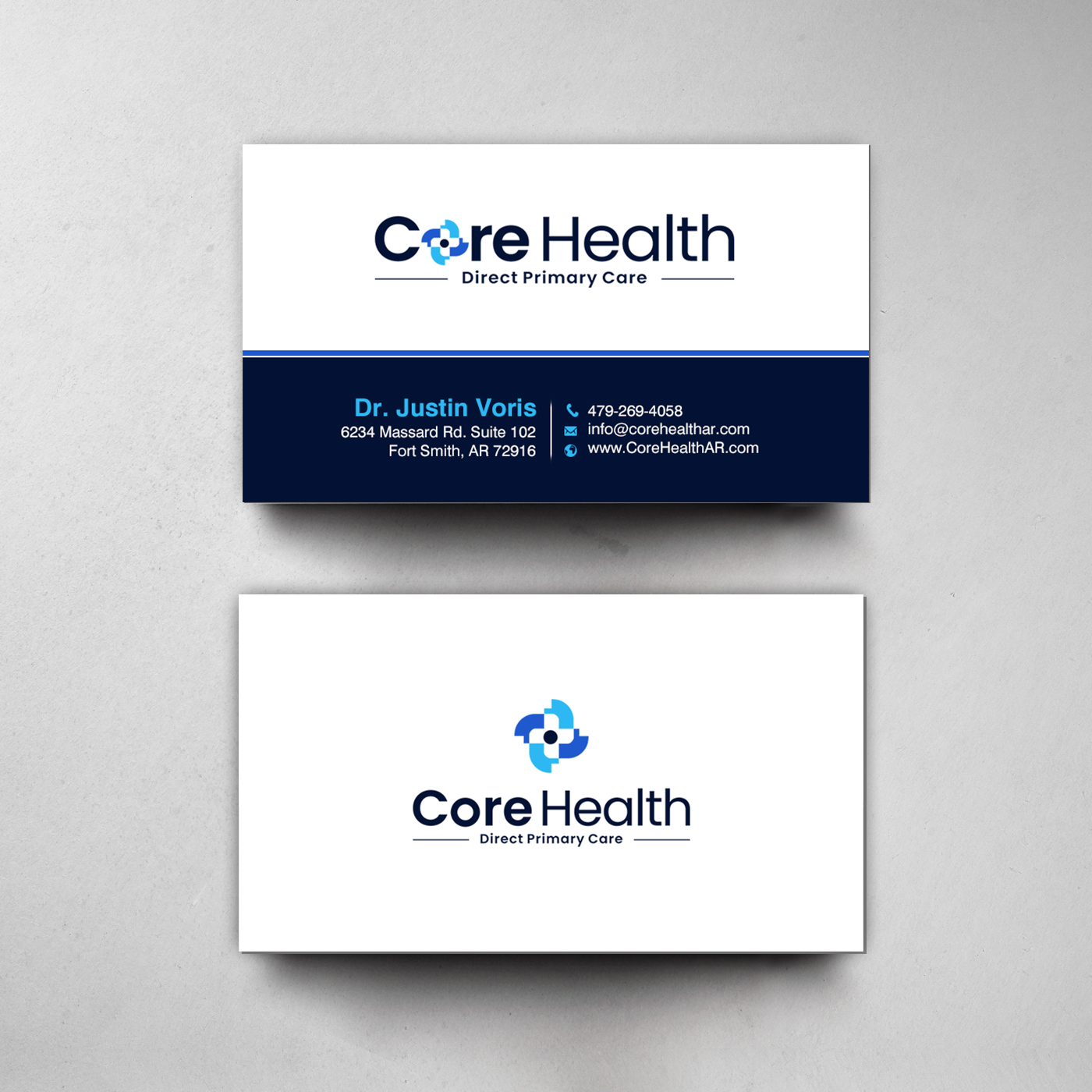 Design de Carte de Visite par chandrayaan.creative pour Core Health, PLLC | Design #36193066