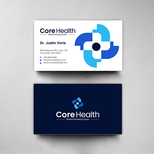 Design de Carte de Visite par chandrayaan.creative pour Core Health, PLLC | Design : #36193068