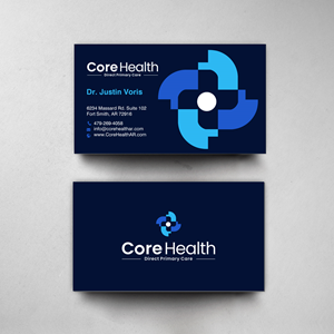 Design de Carte de Visite par chandrayaan.creative pour Core Health, PLLC | Design : #36193070
