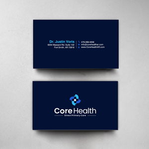 Design de Carte de Visite par chandrayaan.creative pour Core Health, PLLC | Design : #36193071