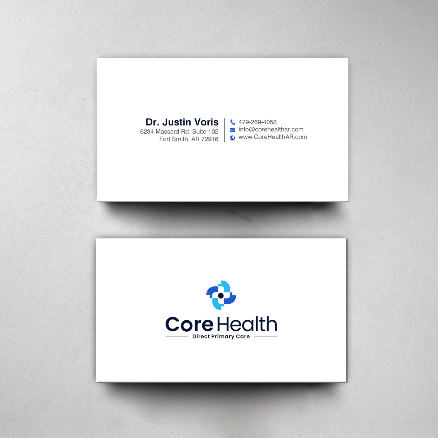 Design de Carte de Visite par chandrayaan.creative pour Core Health, PLLC | Design #36193072