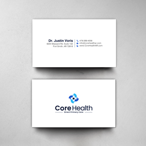 Design de Carte de Visite par chandrayaan.creative pour Core Health, PLLC | Design : #36193072