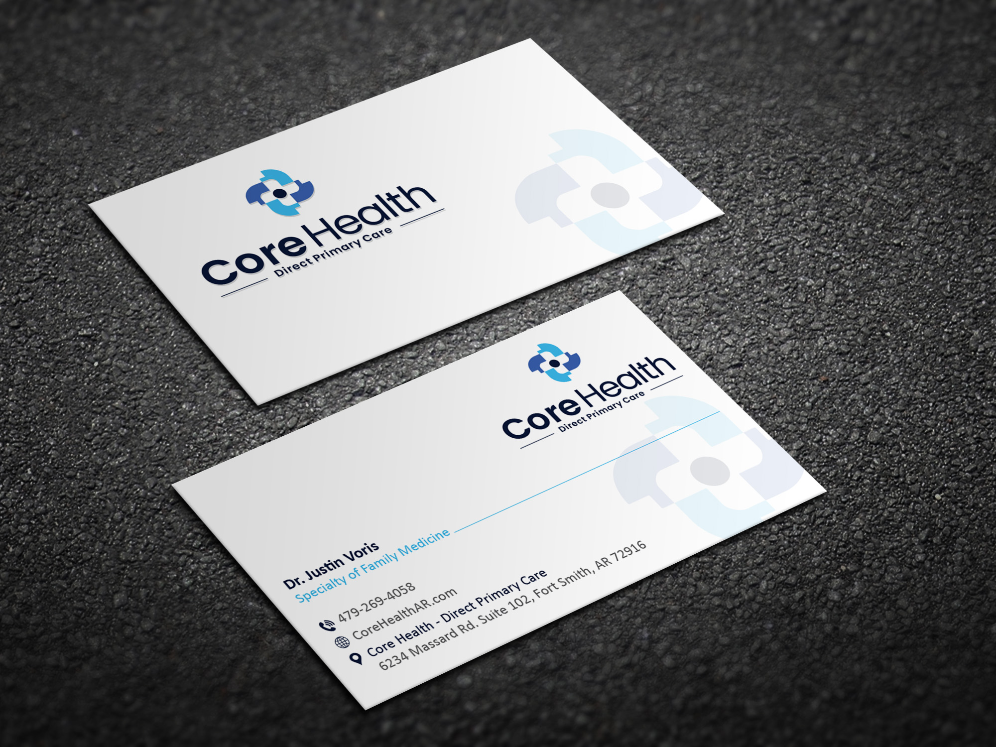 Design de Carte de Visite par Magic of Art pour Core Health, PLLC | Design #36191717