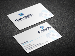 Business Card Design by Magic of Art for Core Health, PLLC | Design #36191717