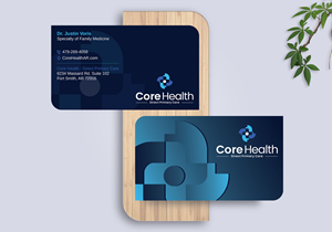 Design de Carte de Visite par Magic of Art pour Core Health, PLLC | Design : #36191719