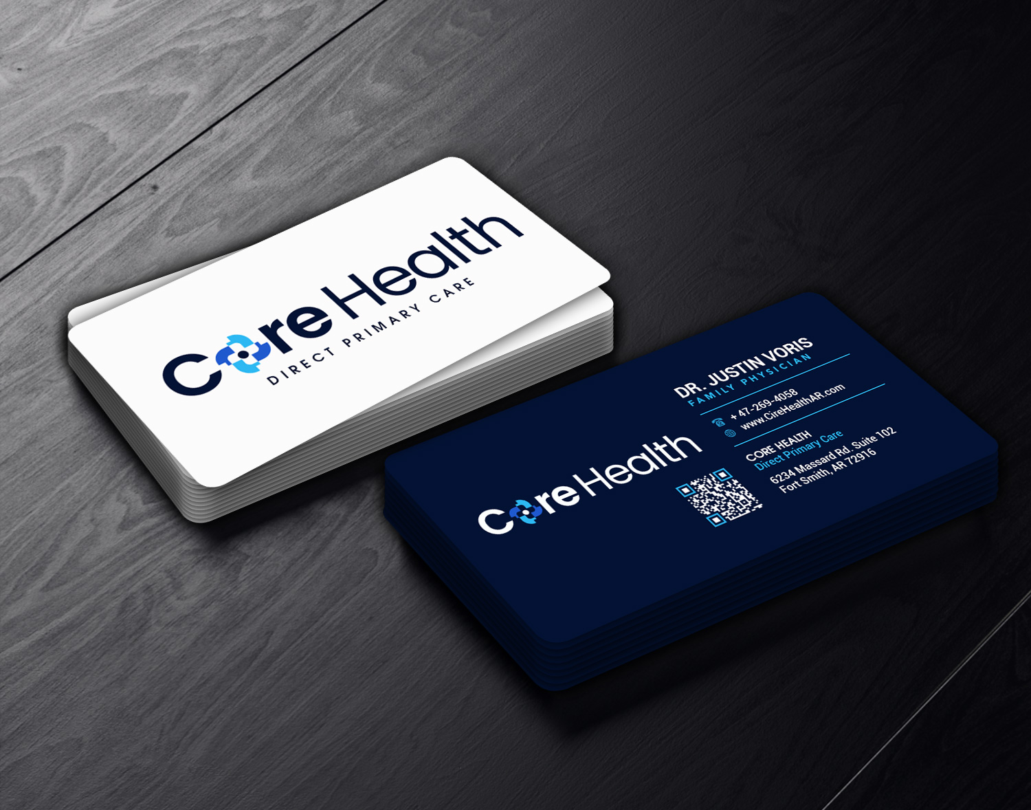 Design de Carte de Visite par Rajib Bhattacharya pour Core Health, PLLC | Design #36194354