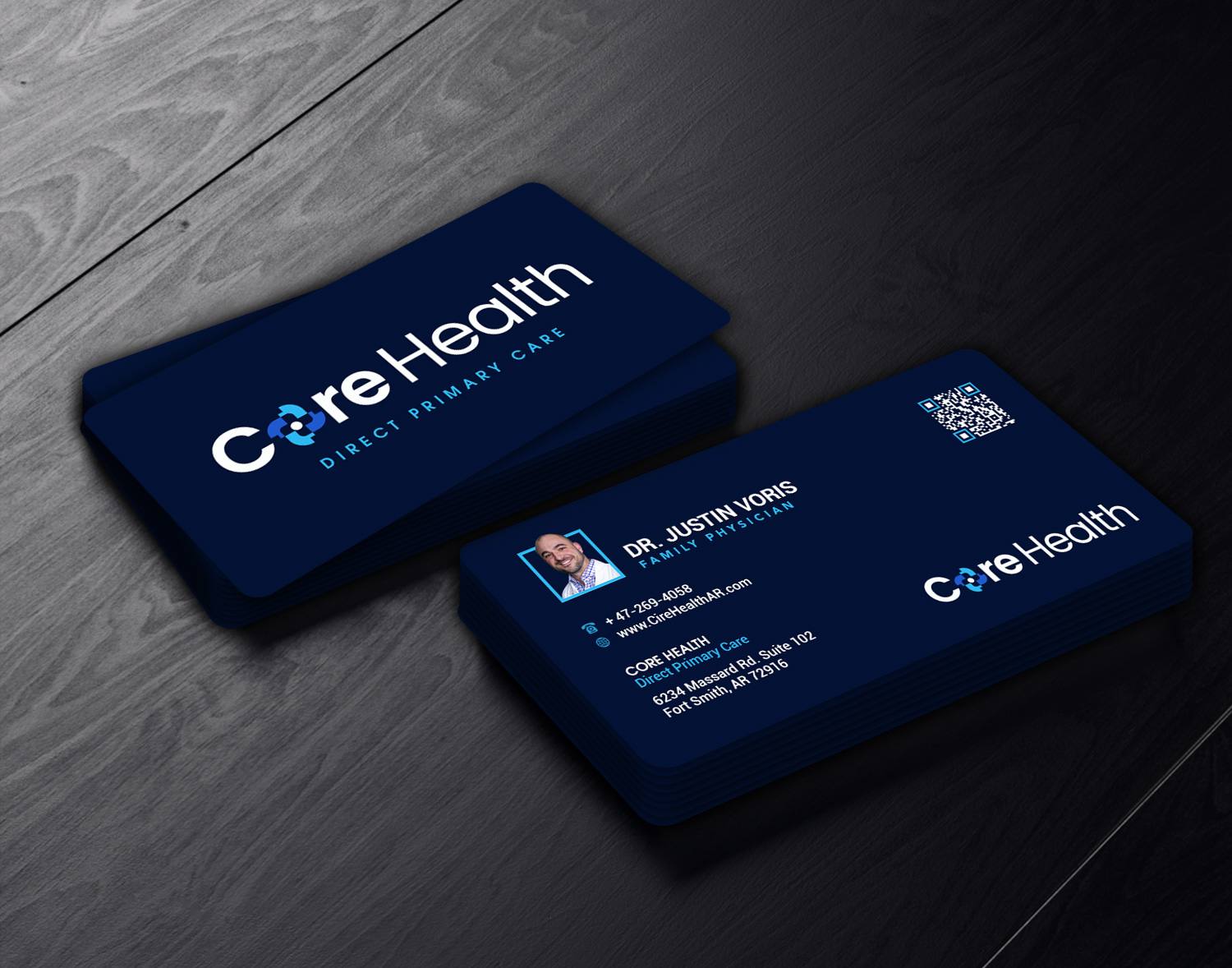 Business Card Design by Rajib Bhattacharya for Core Health, PLLC | Design #36194866