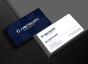 Design de Carte de Visite par Uttom 2 pour Core Health, PLLC | Design : #36188584