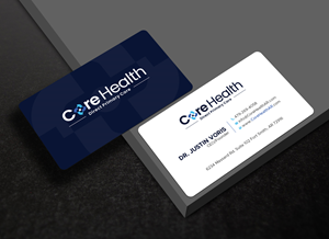 Design de Carte de Visite par Uttom 2 pour Core Health, PLLC | Design : #36188586