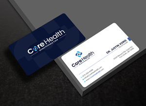 Design de Carte de Visite par Uttom 2 pour Core Health, PLLC | Design : #36188593
