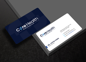 Design de Carte de Visite par Uttom 2 pour Core Health, PLLC | Design : #36188742