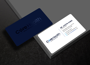 Design de Carte de Visite par Uttom 2 pour Core Health, PLLC | Design : #36188752