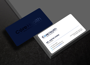 Design de Carte de Visite par Uttom 2 pour Core Health, PLLC | Design : #36188753