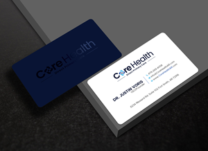 Design de Carte de Visite par Uttom 2 pour Core Health, PLLC | Design : #36188754