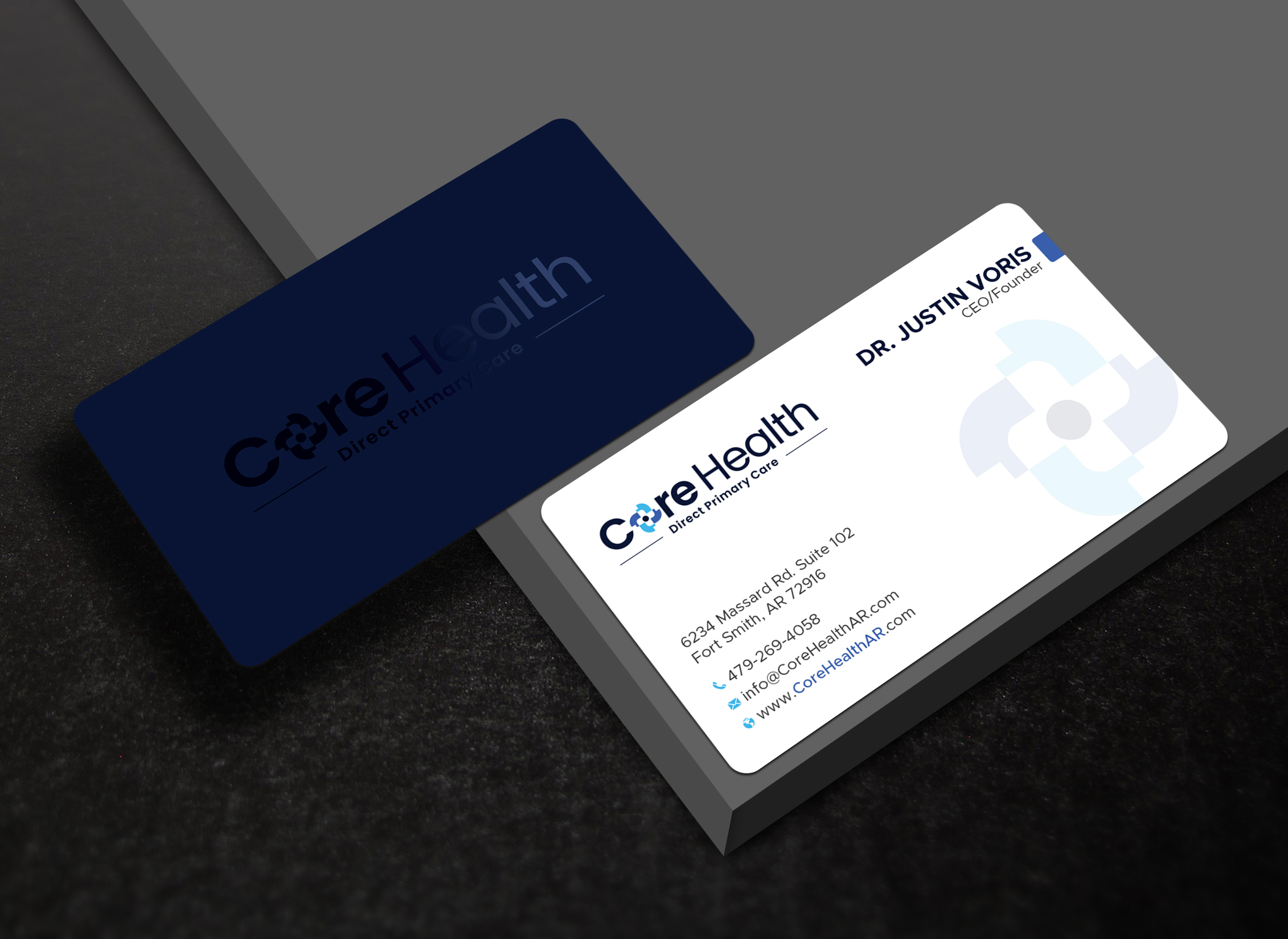 Design de Carte de Visite par Uttom 2 pour Core Health, PLLC | Design #36188763