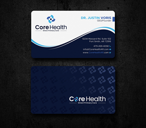 Design de Carte de Visite par Uttom 2 pour Core Health, PLLC | Design : #36188888
