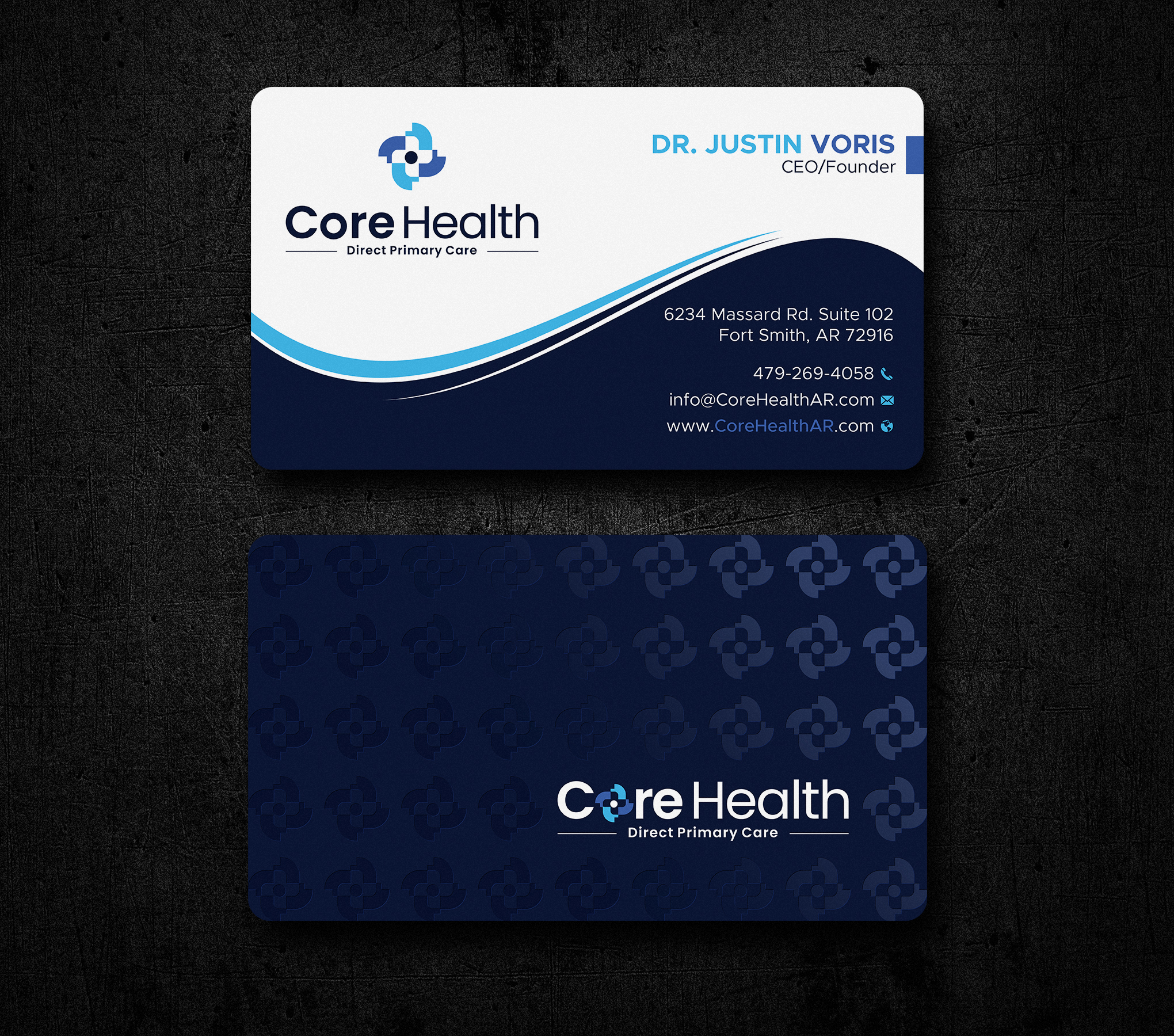 Design de Carte de Visite par Uttom 2 pour Core Health, PLLC | Design #36188889