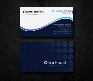 Design de Carte de Visite par Uttom 2 pour Core Health, PLLC | Design : #36188891