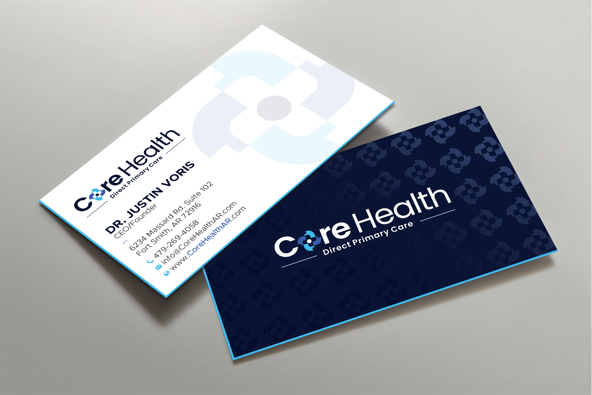 Design de Carte de Visite par Uttom 2 pour Core Health, PLLC | Design #36189198