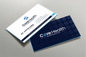 Design de Carte de Visite par Uttom 2 pour Core Health, PLLC | Design : #36189212