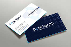 Design de Carte de Visite par Uttom 2 pour Core Health, PLLC | Design : #36189216