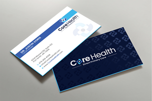 Design de Carte de Visite par Uttom 2 pour Core Health, PLLC | Design : #36189230