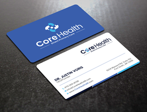 Design de Carte de Visite par Uttom 2 pour Core Health, PLLC | Design : #36192144