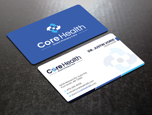 Design de Carte de Visite par Uttom 2 pour Core Health, PLLC | Design : #36192193