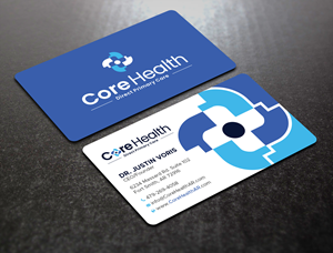 Design de Carte de Visite par Uttom 2 pour Core Health, PLLC | Design : #36192218