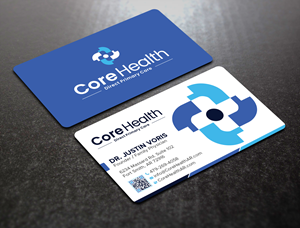 Business Card Design by Uttom 2 for Core Health, PLLC | Design #36201000