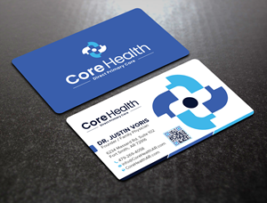 Design de Carte de Visite par Uttom 2 pour Core Health, PLLC | Design : #36201002