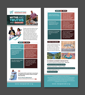 Graphic Design by debdesign for International Association for Indigenous Aging | Design: #36216930