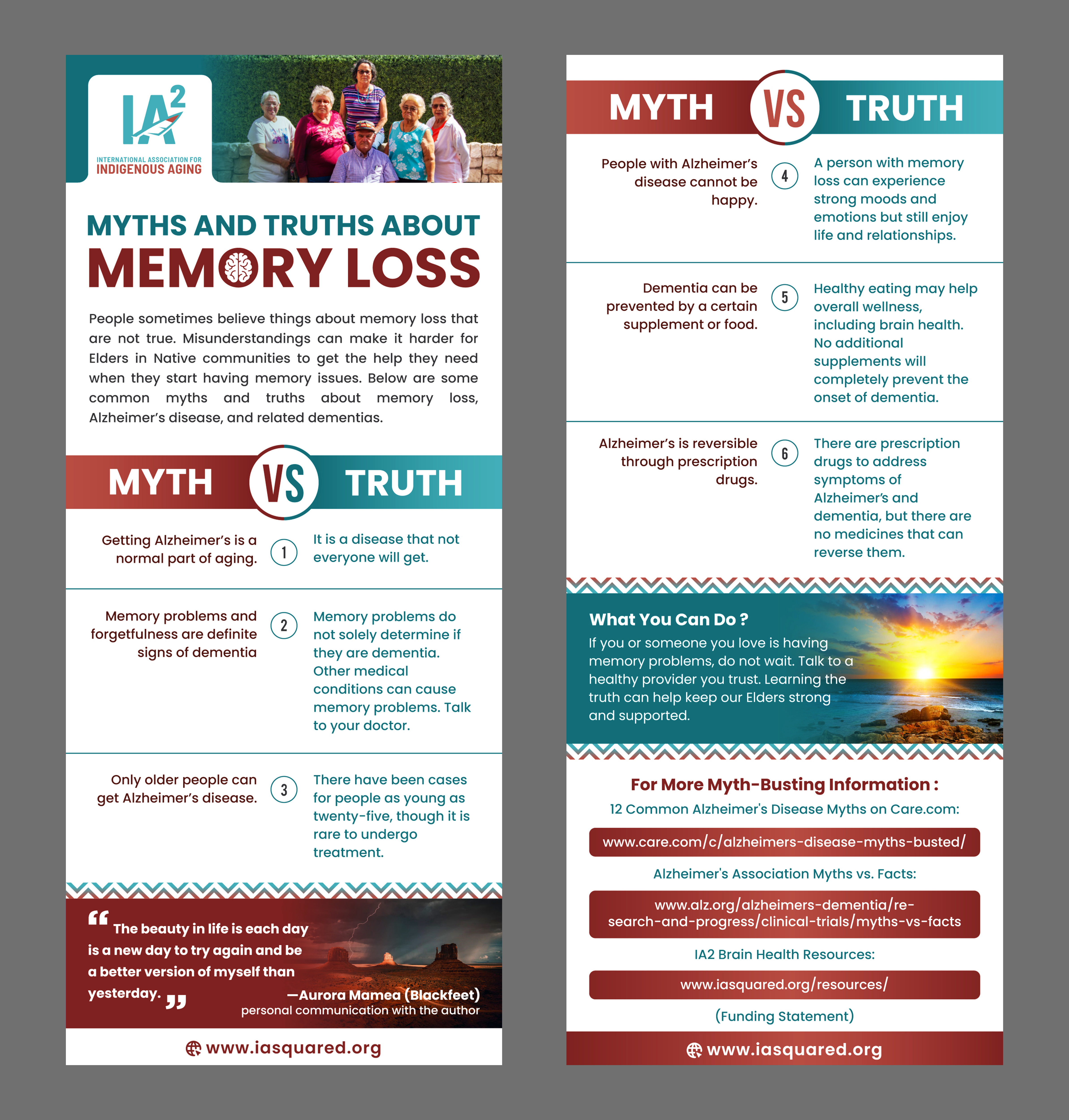 Graphic Design by SAI DESIGNS for International Association for Indigenous Aging | Design #36220014