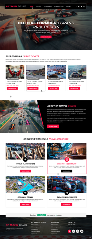 Web Design by pb for this project | Design #36201653