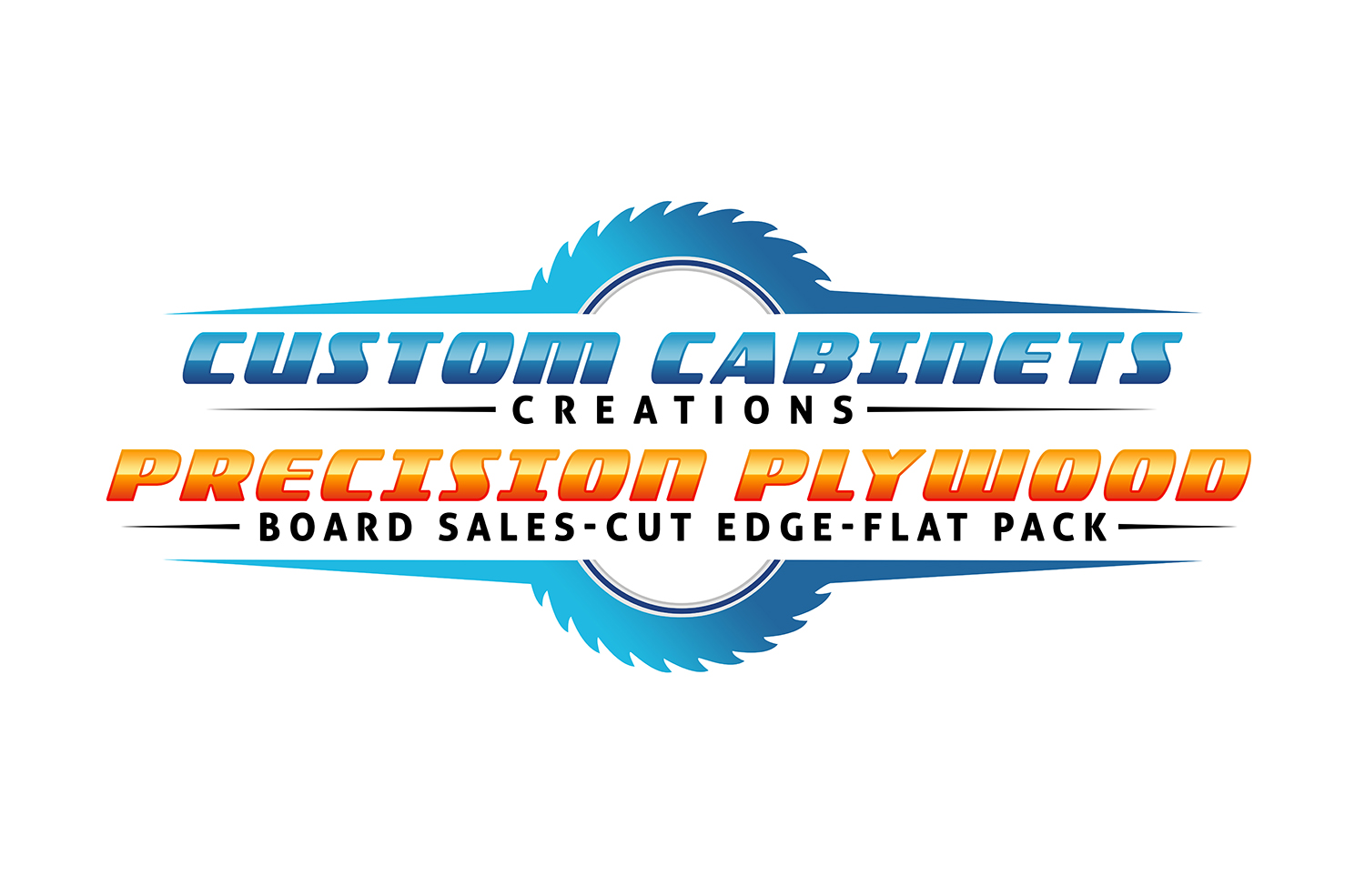 Logo Design by Creations Box 2015 for Custom cabinet creations | Design #36221773